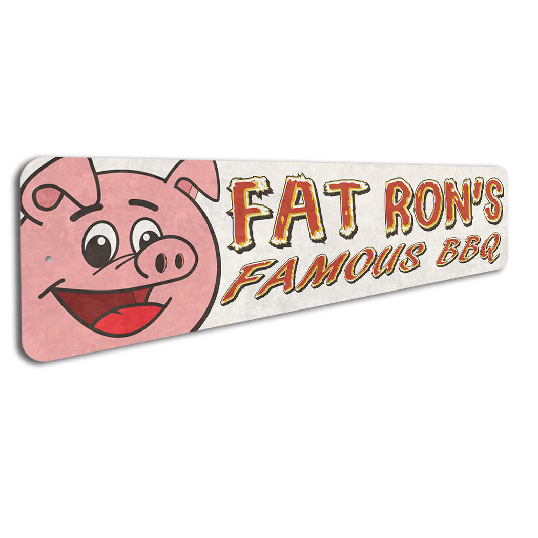 Custom World Famous BBQ Sign