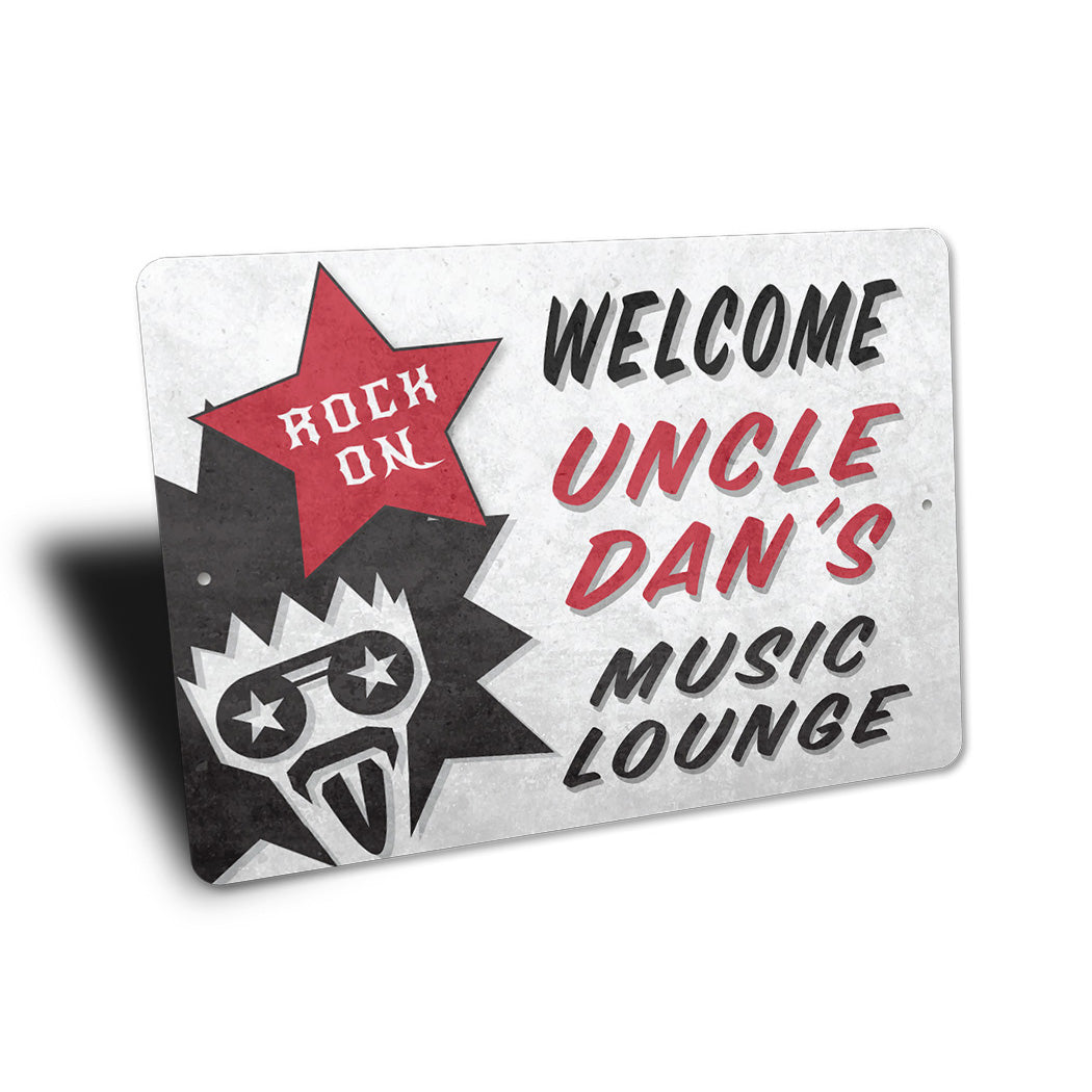 Custom Music Lounge Sign