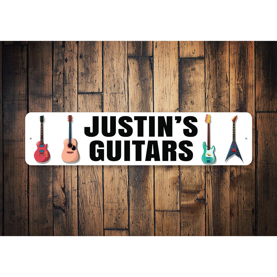 Custom Guitar Sign Sign