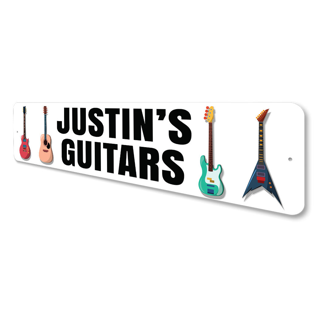 Custom Guitar Sign Sign