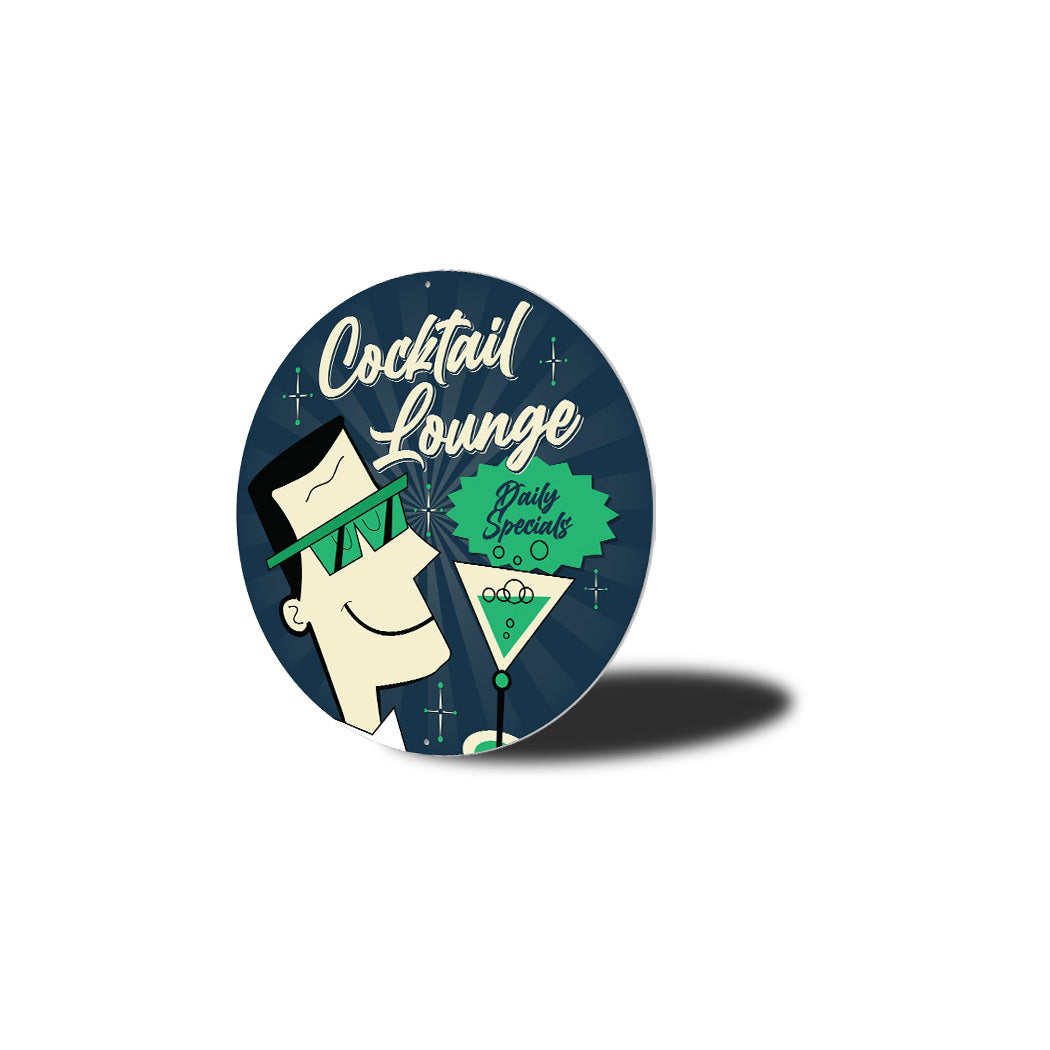 Retro Cocktail Sign Sign