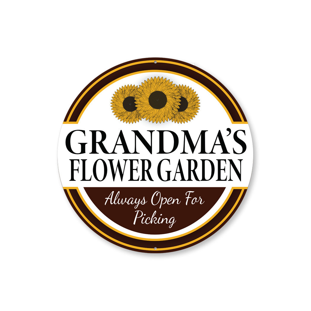 Grandmas Garden Sign