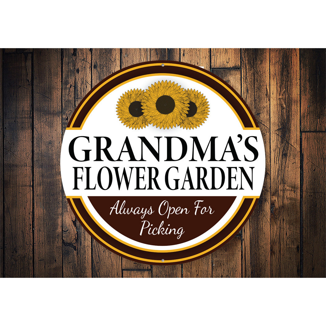 Grandmas Garden Sign