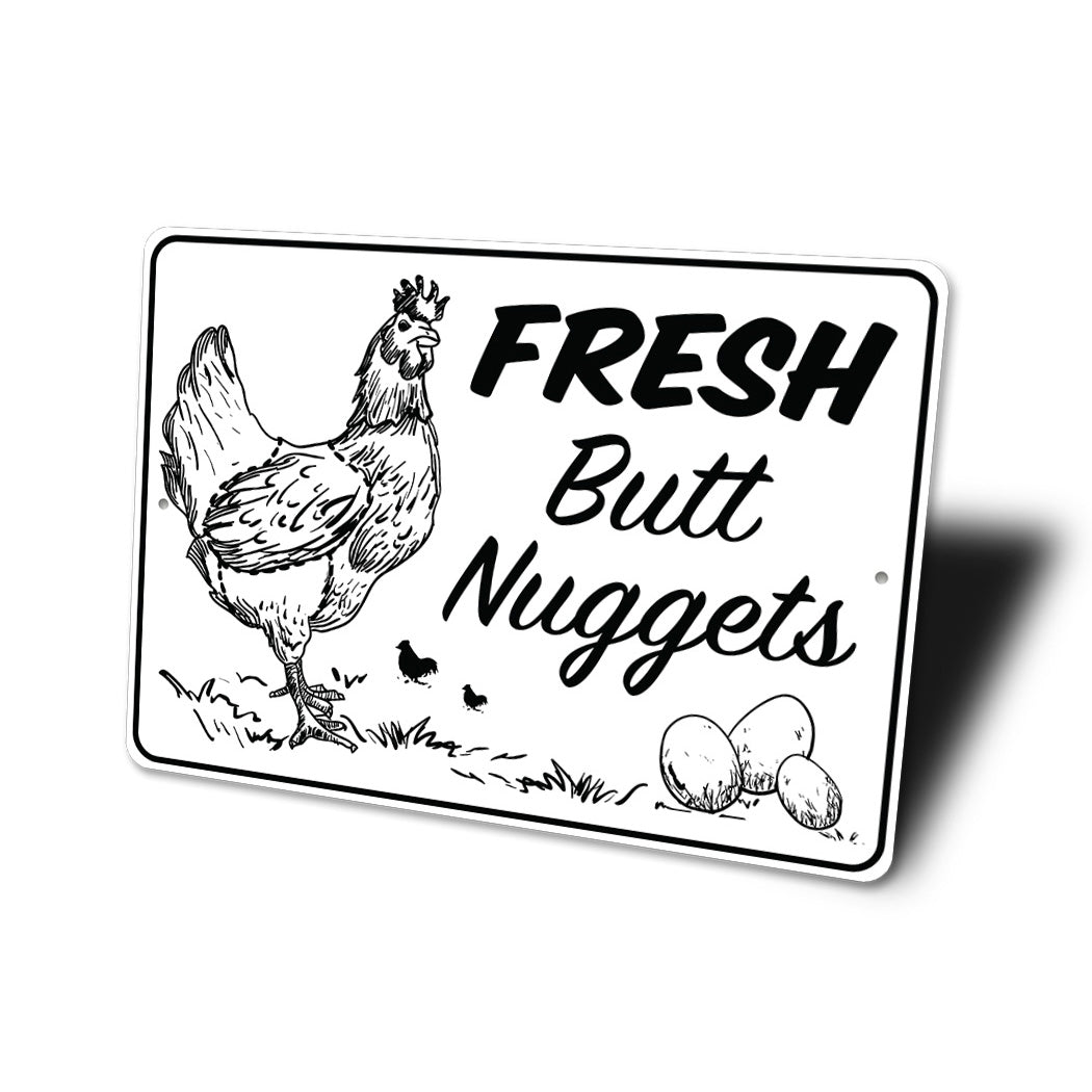 Fresh Butt Nuggest Sold Here Sign
