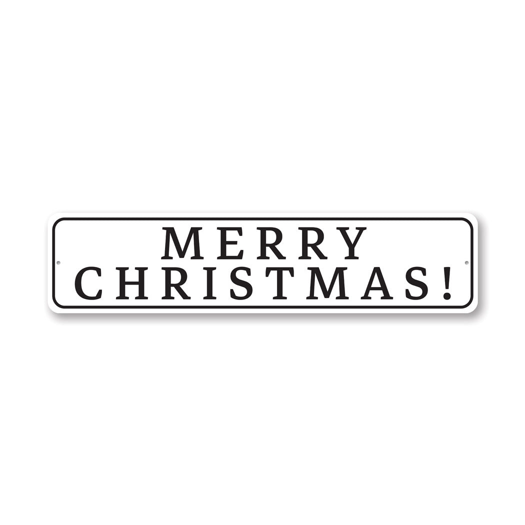 Merry Christmas! Metal Sign