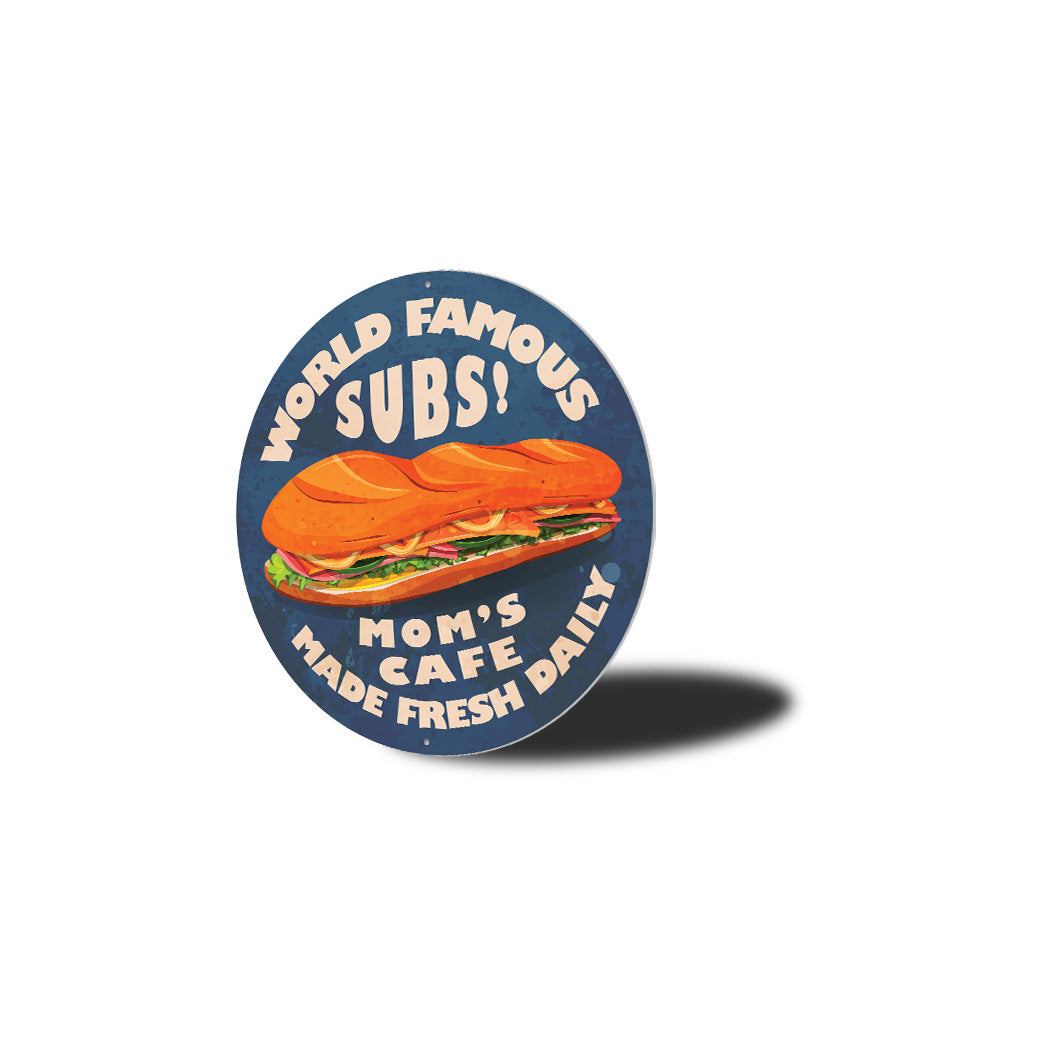 World Famous Subs Sign