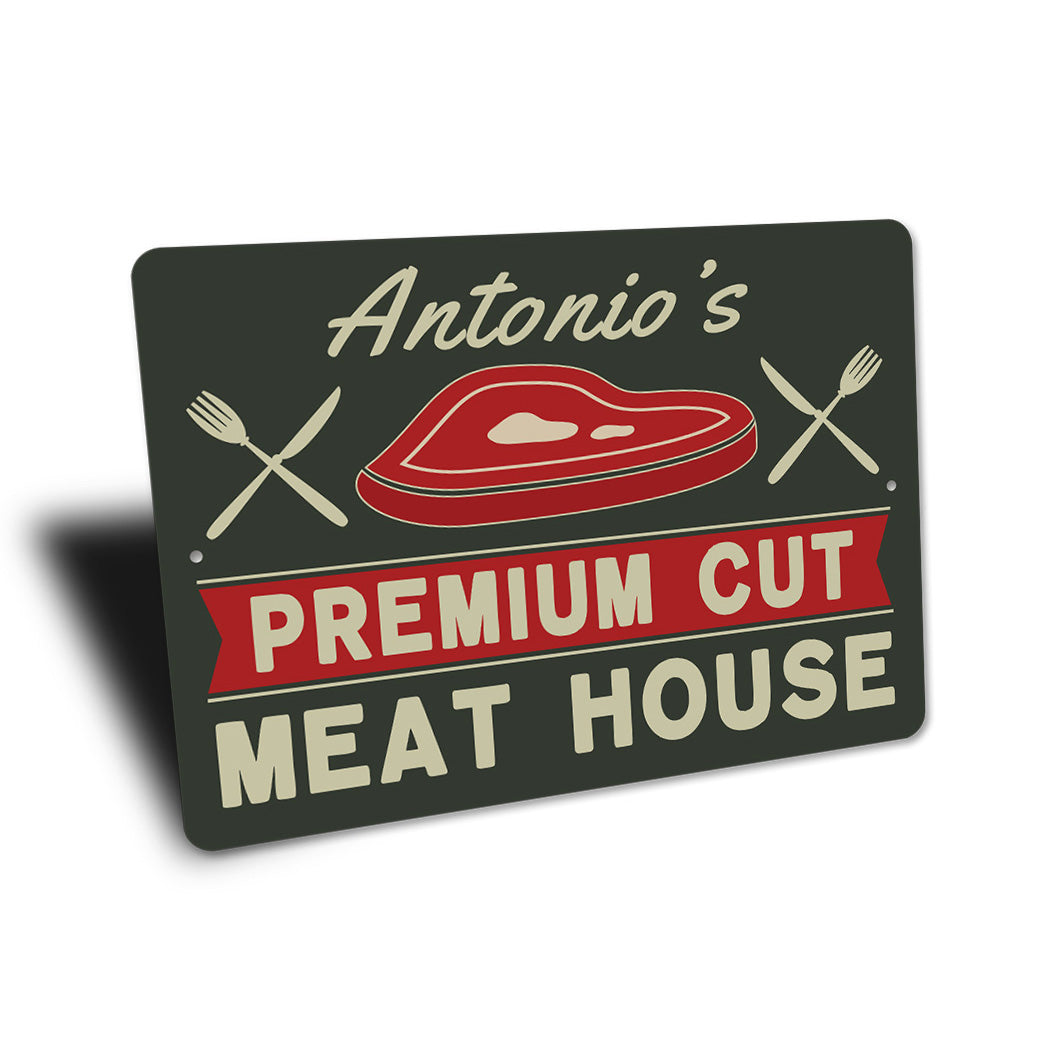 Custom Meat House Sign