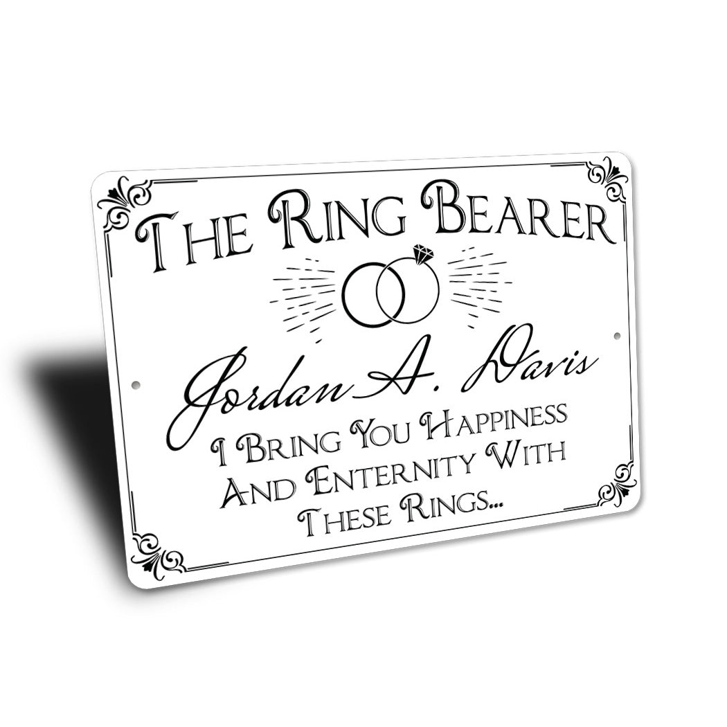 The Ring Bearer Sign