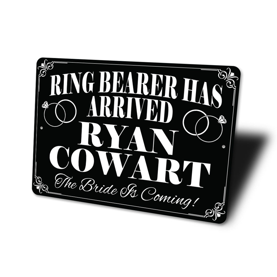 Cute Ring Bearer Sign Sign