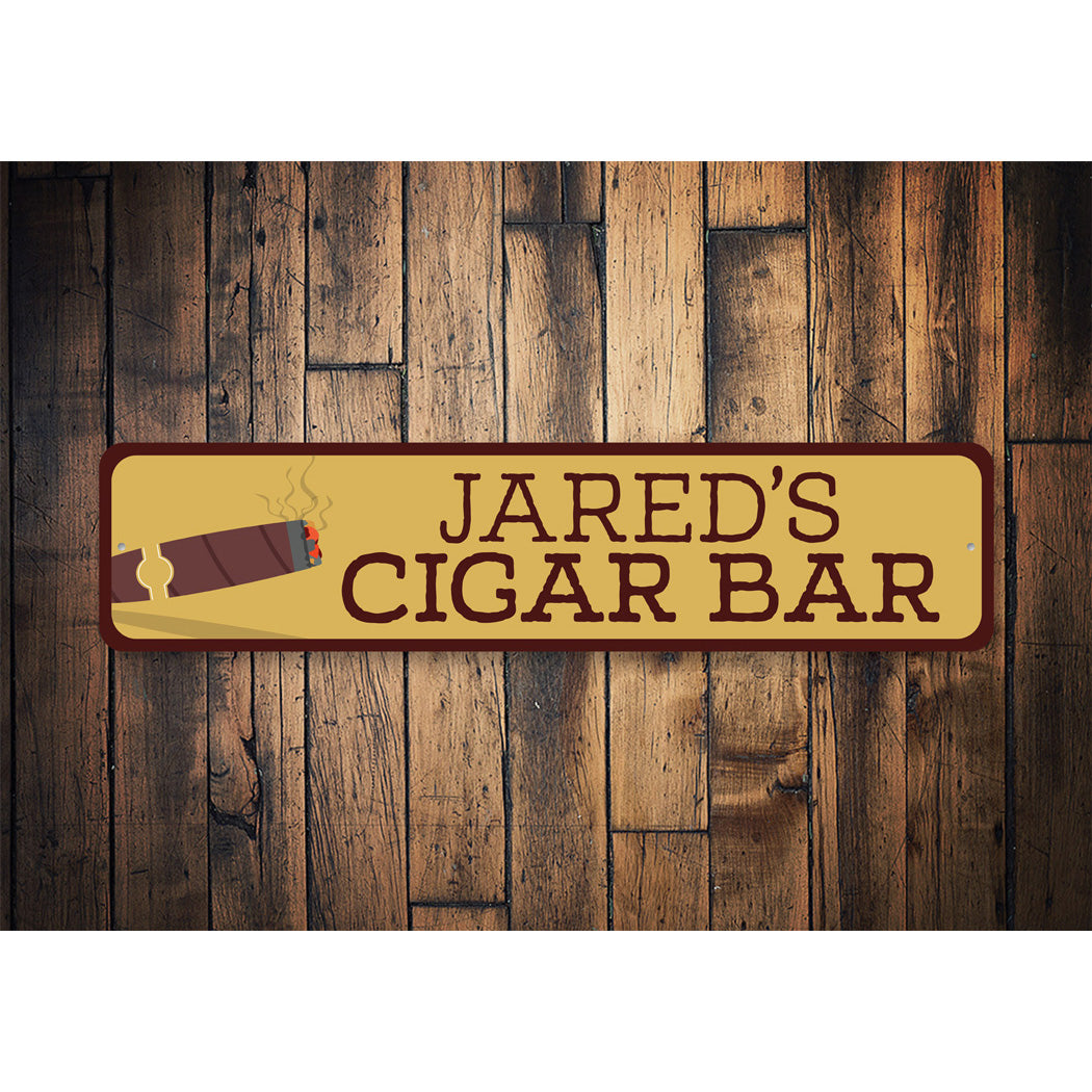 Custom Cigar Bar Sign