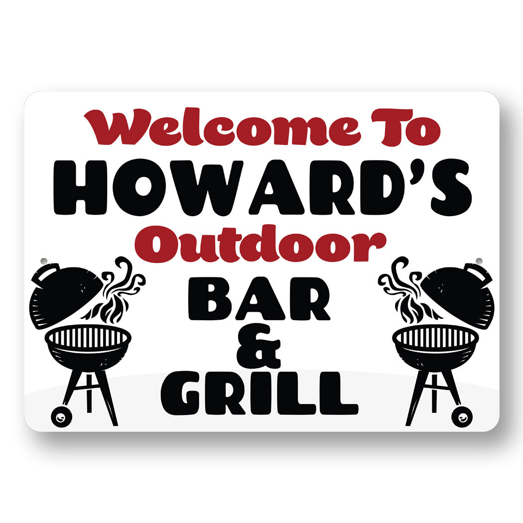 Backyard Bar & Grill Sign