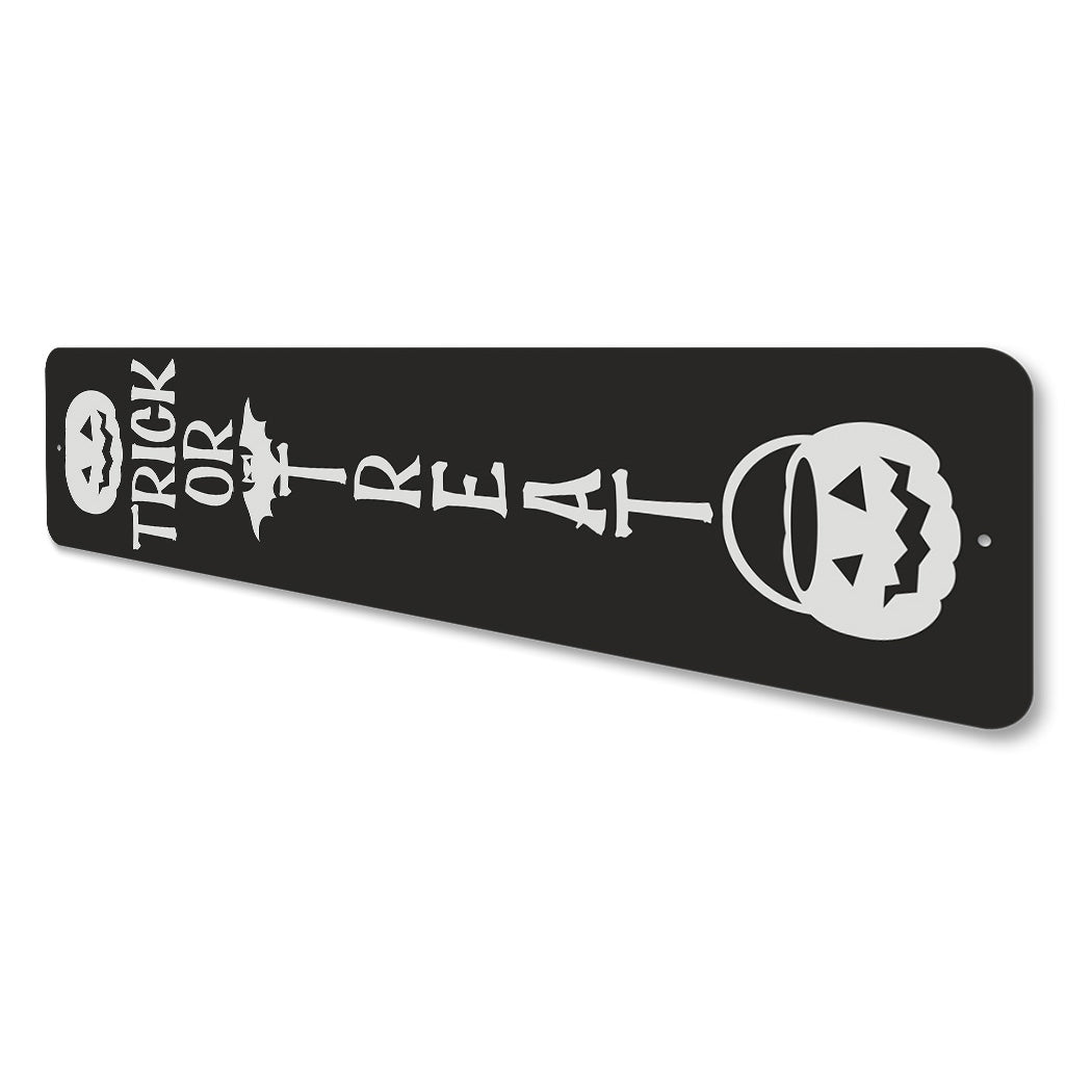 Home Trick Or Treat Sign Sign