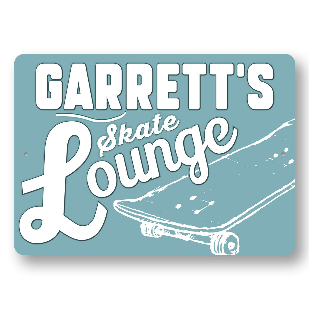 Custom Skate Lounge Sign