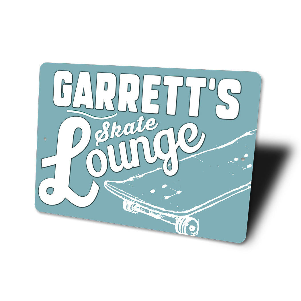Custom Skate Lounge Sign