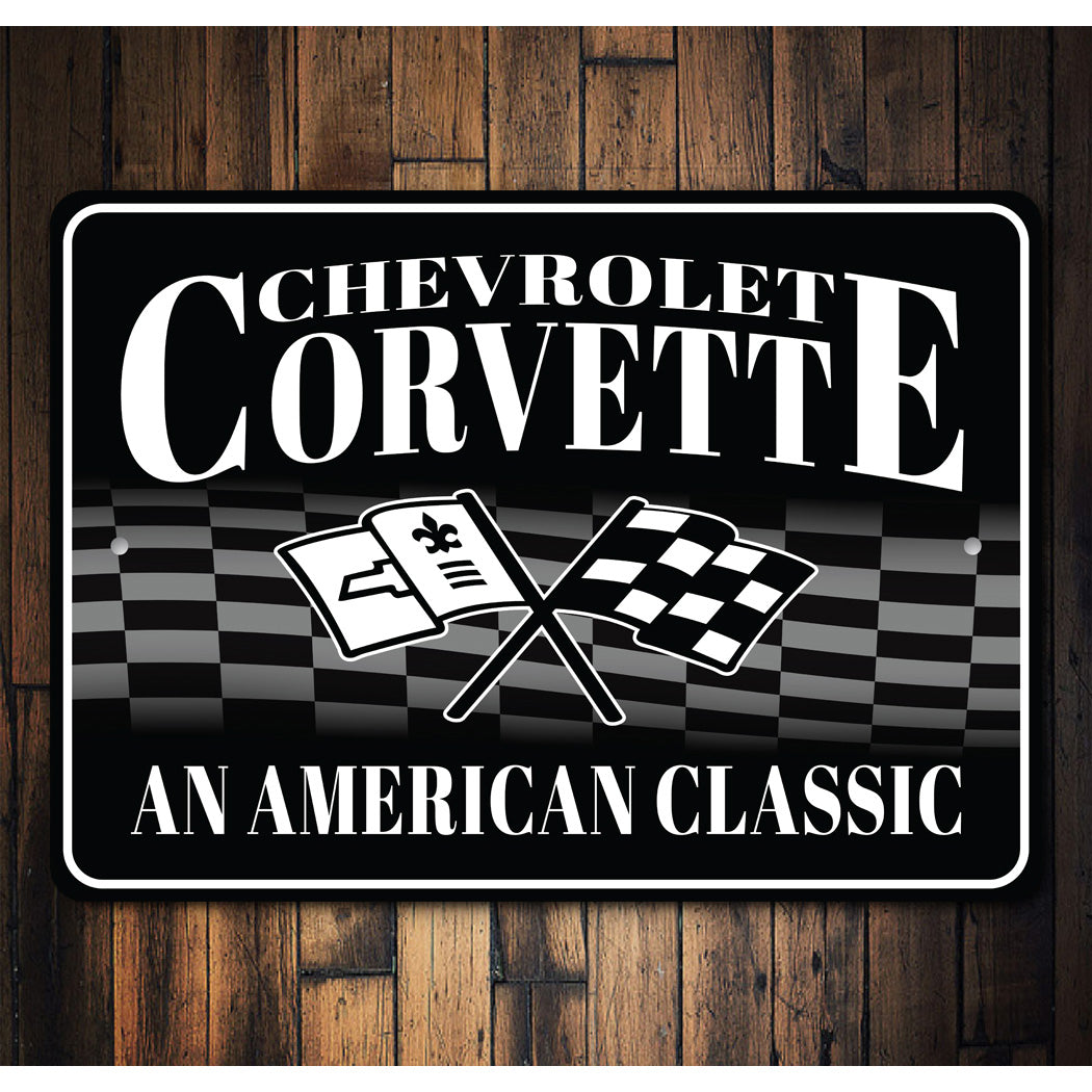 Chevrolet Corvette American Classic Sign
