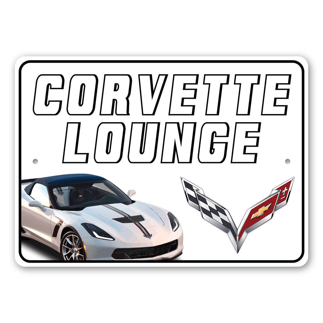 Corvette Lounge Sign