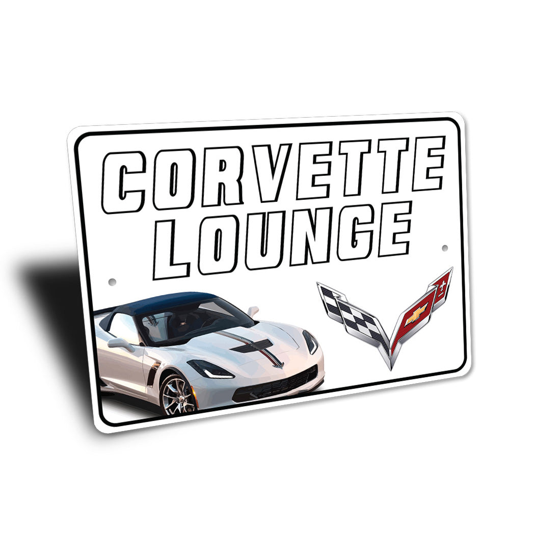 Corvette Lounge Sign