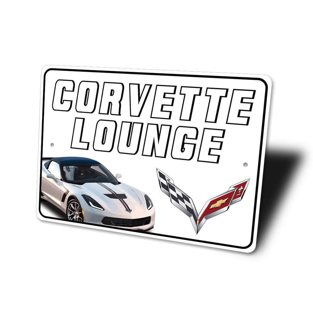 Corvette Lounge Sign