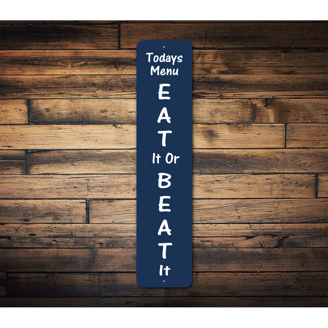 Vertical Kitchen Sign Sign