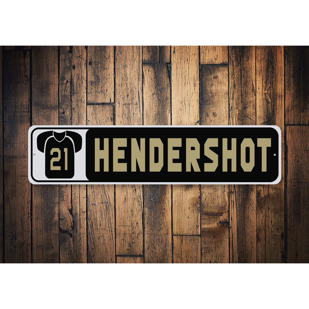 Custom Football Sign Sign