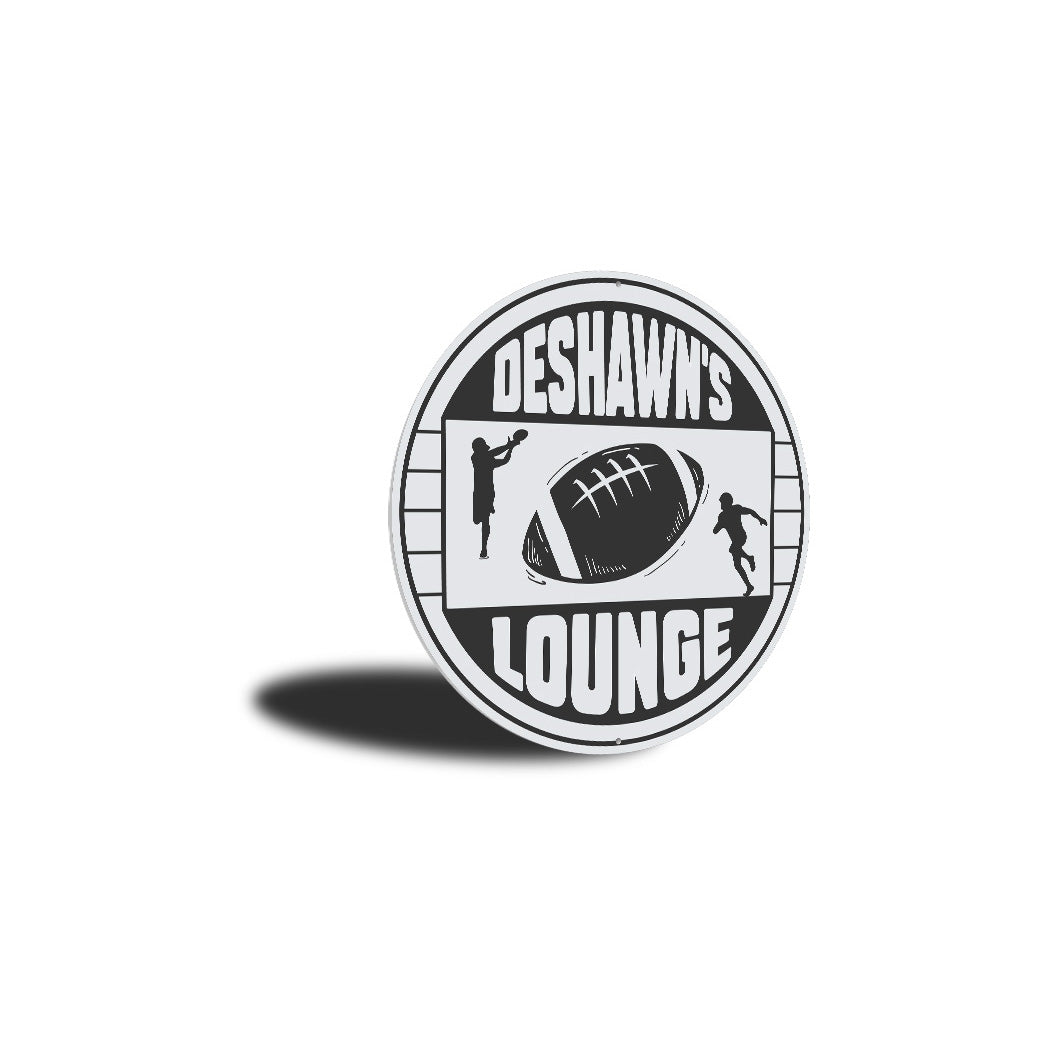 Personal Football Lounge Sign