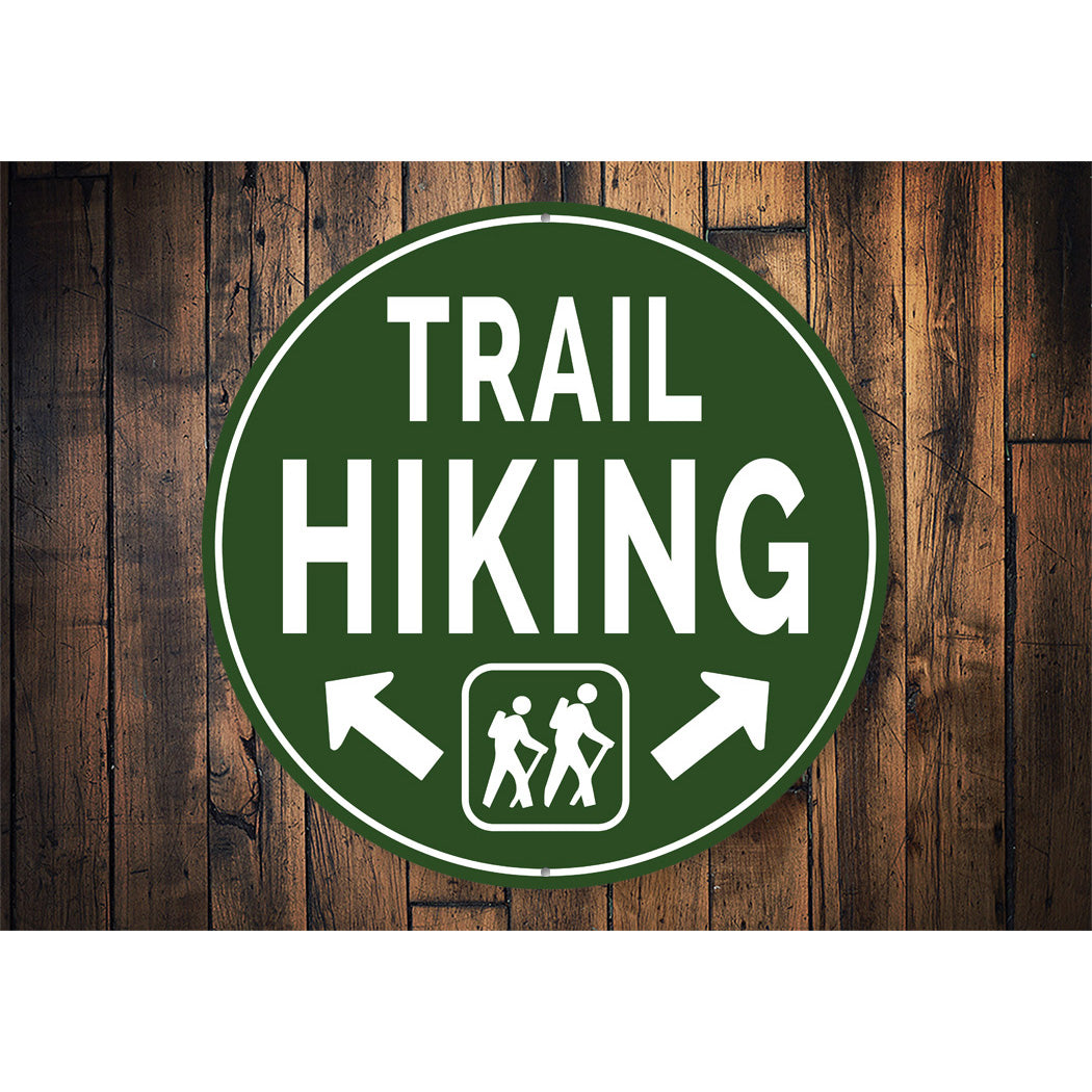 Trail Directions Sign