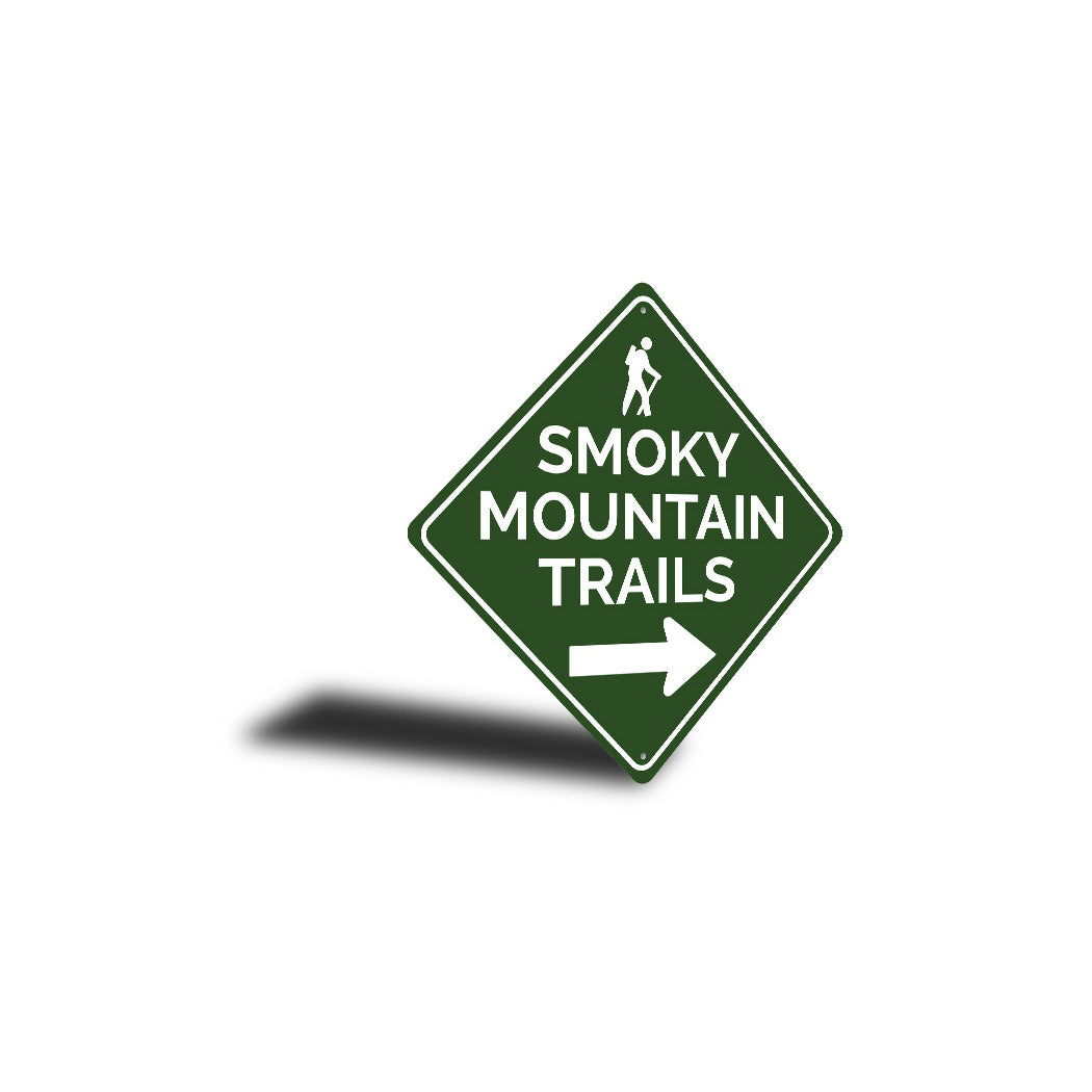 Smoky Mountain Trails Diamond Sign