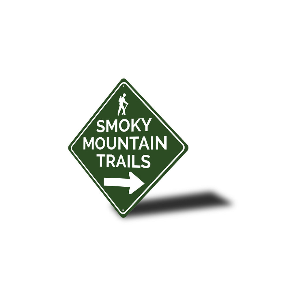 Smoky Mountain Trails Diamond Sign