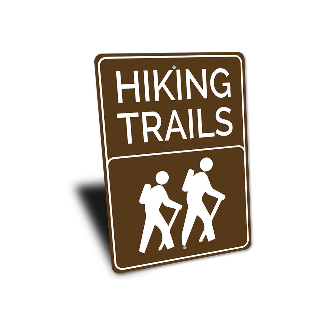 Hiker Trail Area Sign