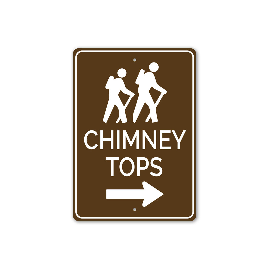 Chimney Tops Trail Sign