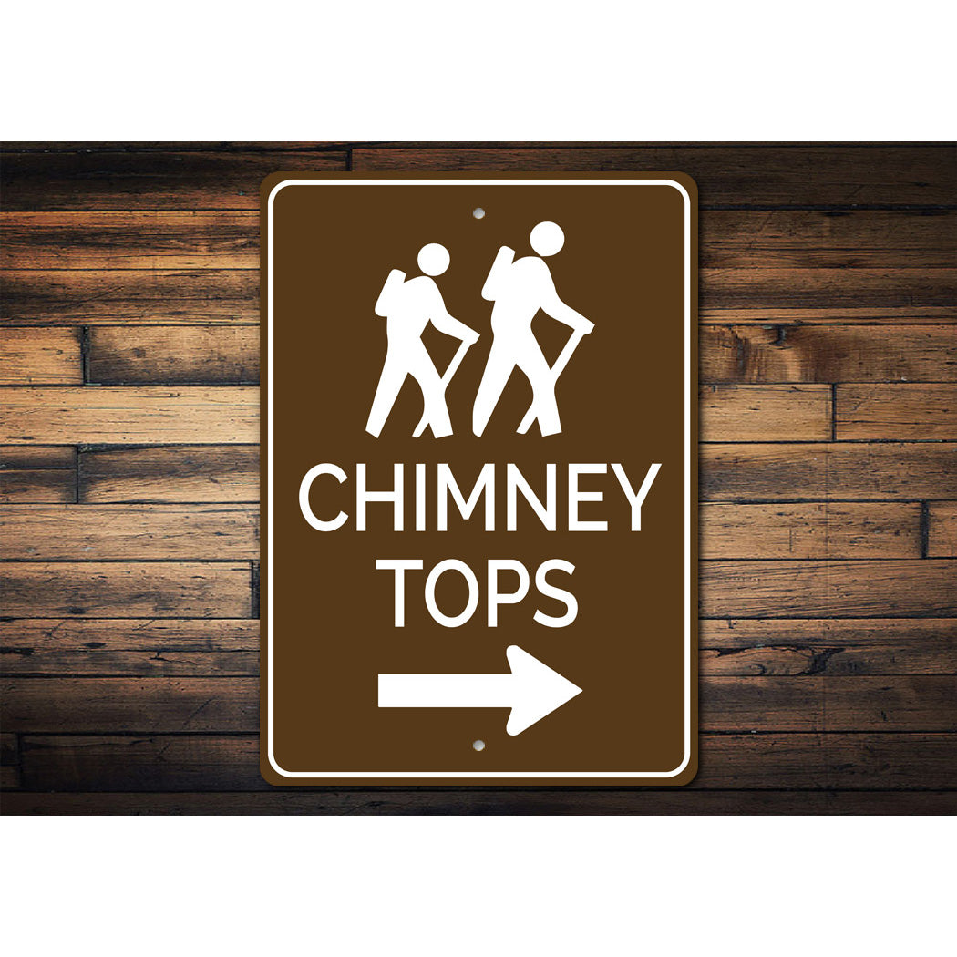 Chimney Tops Trail Sign
