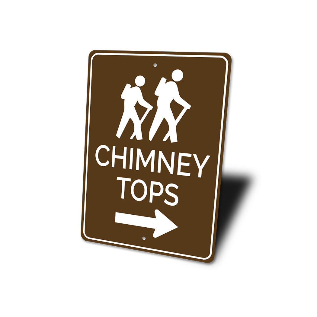 Chimney Tops Trail Sign