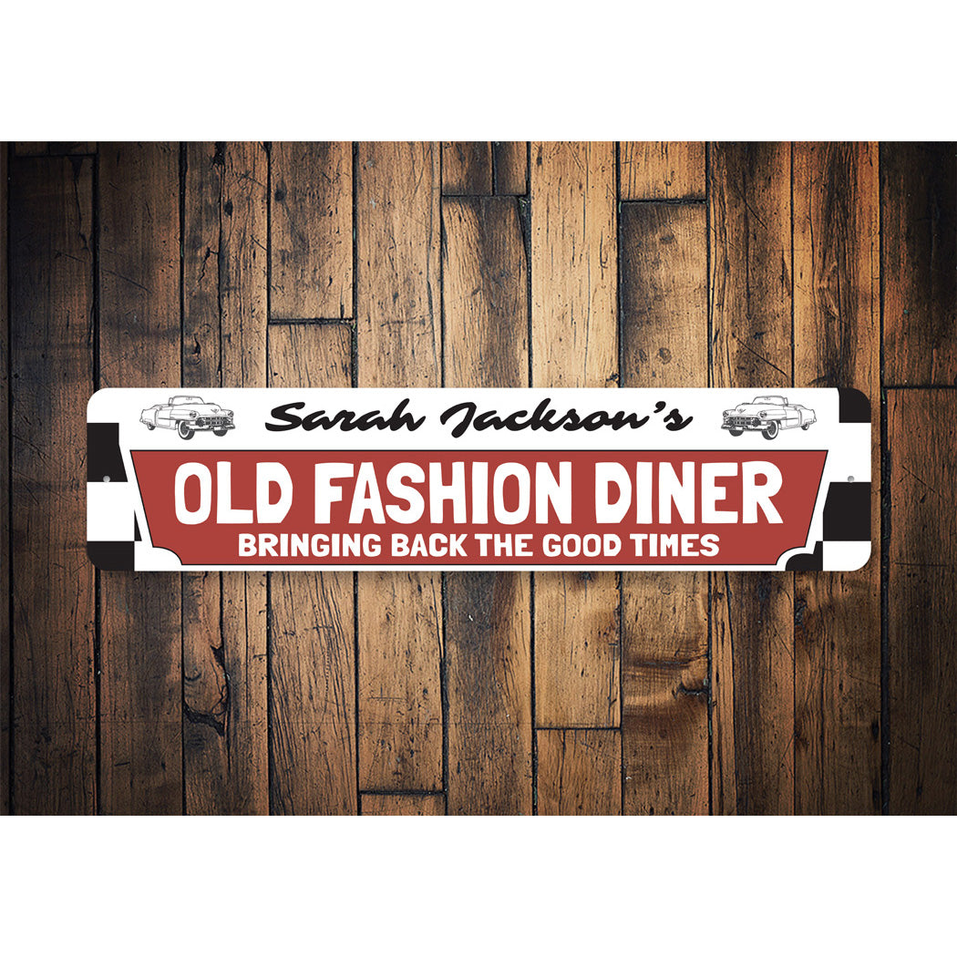 Old Fashioned Diner Sign