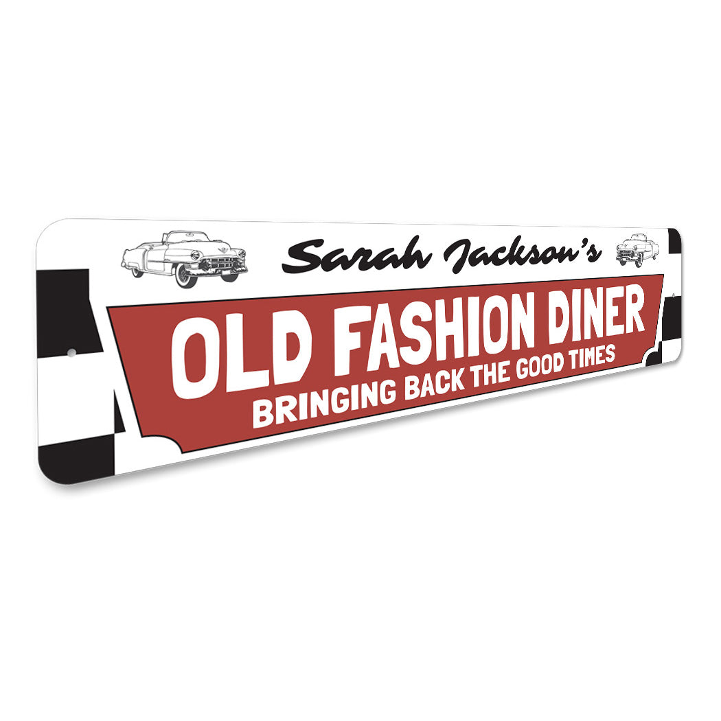 Old Fashioned Diner Sign