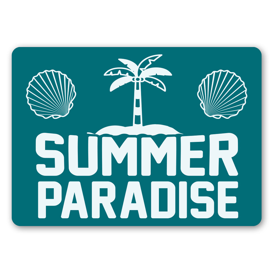 Summer Paradise Place Sign