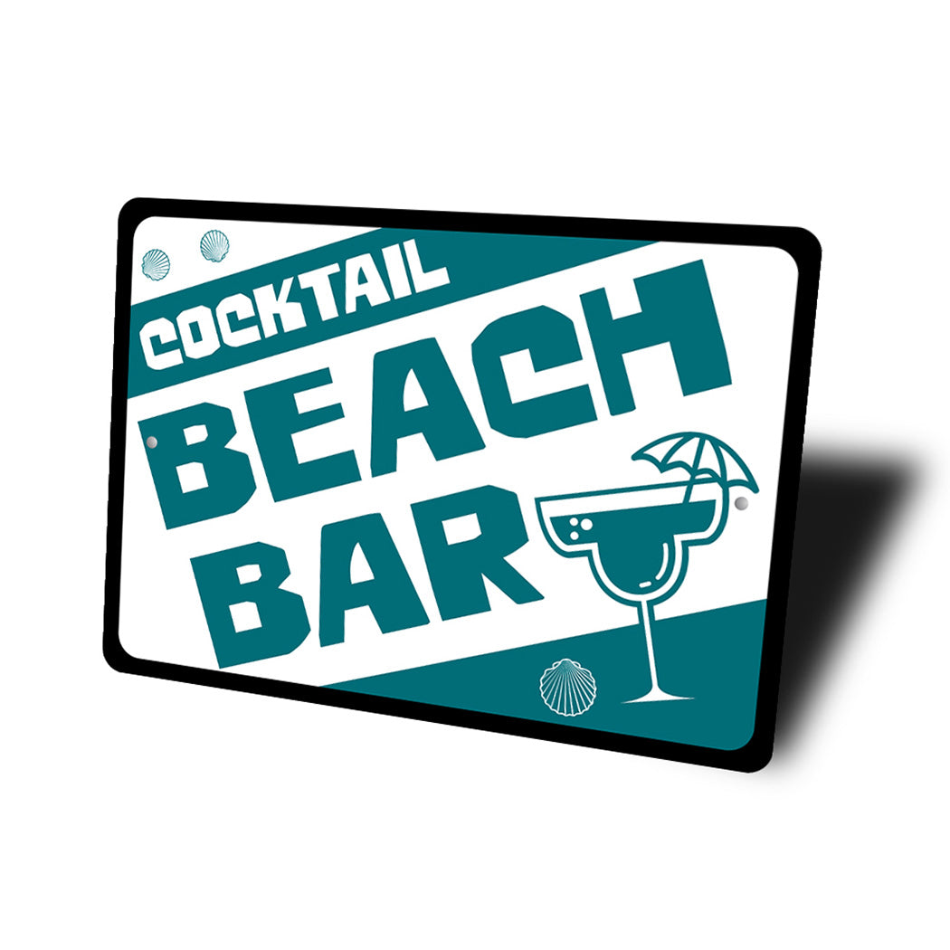 Cocktail Beach Bar Sign
