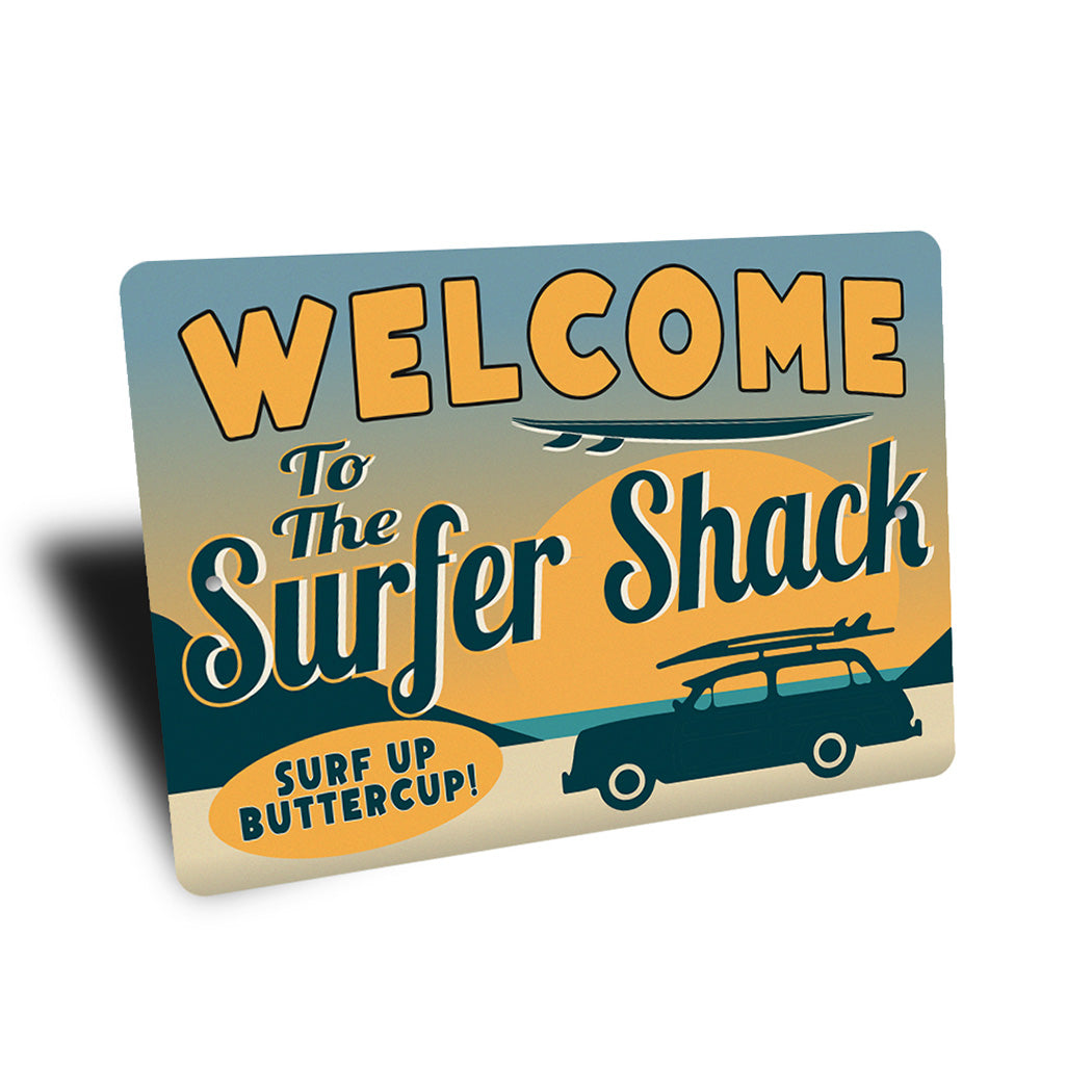 Retro Surf Shack Sign