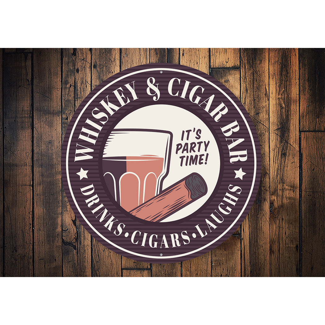 Retro Whiskey And Bar Louge Sign