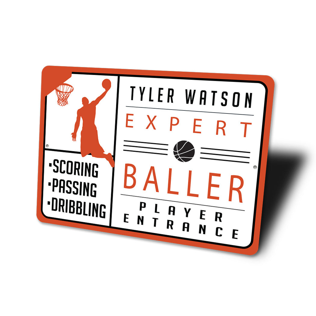 Expert Baller Advise Sign