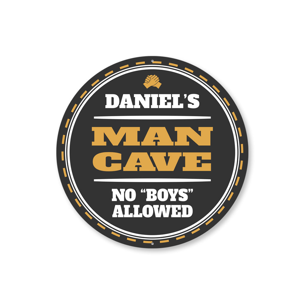 Kid Man Cave Sign