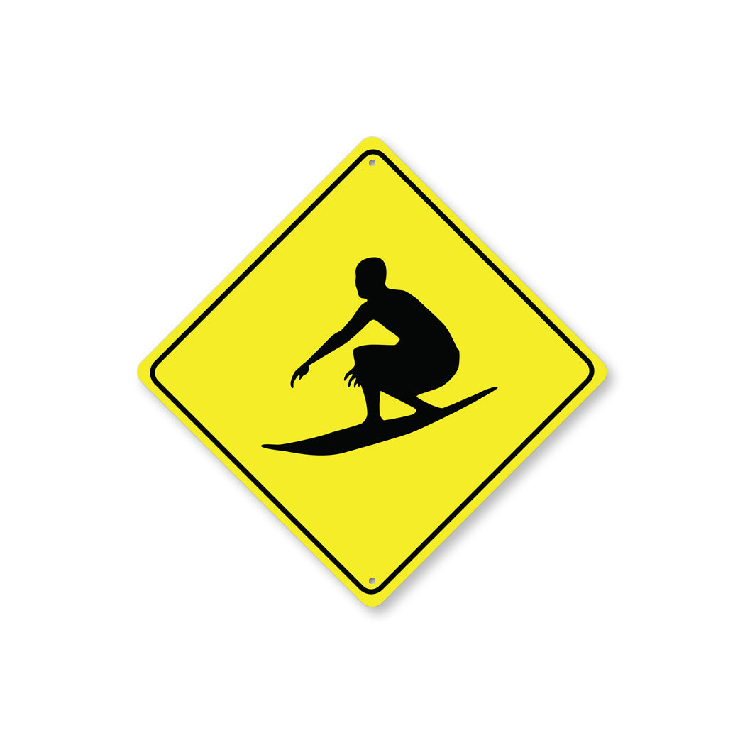 Surf Crossing Sign