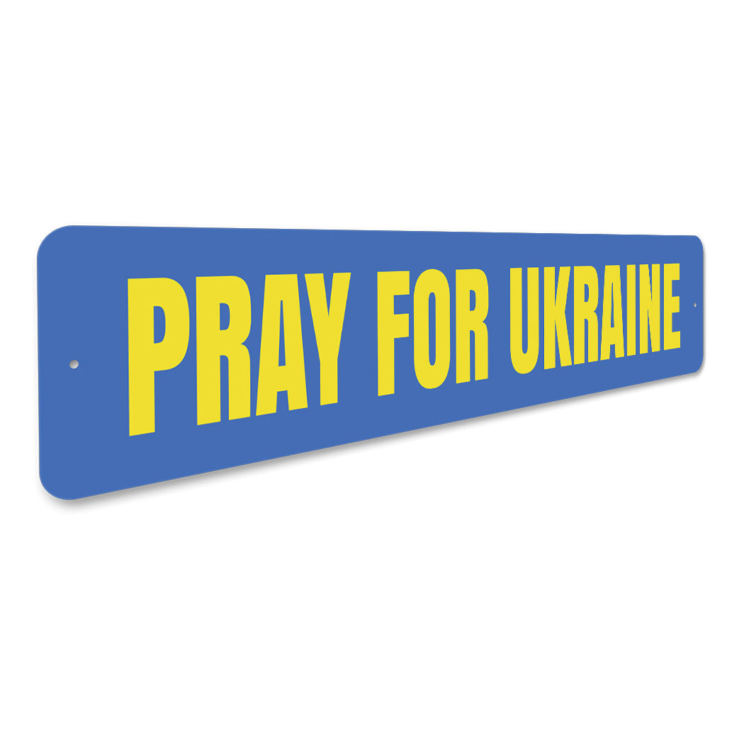 Pray For Ukraine Sign