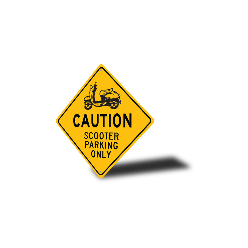 Scooter Parking Only Sign