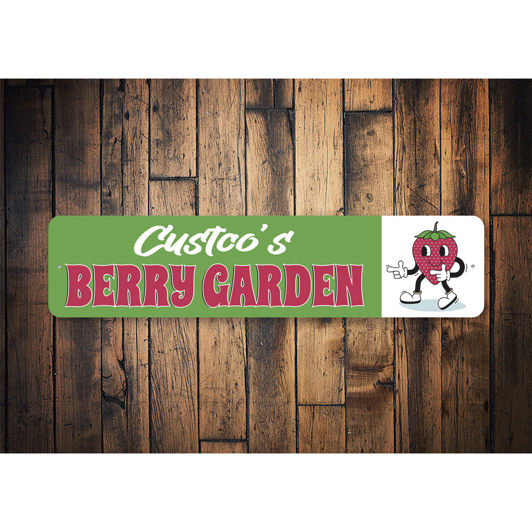 Home Berry Garden Sign