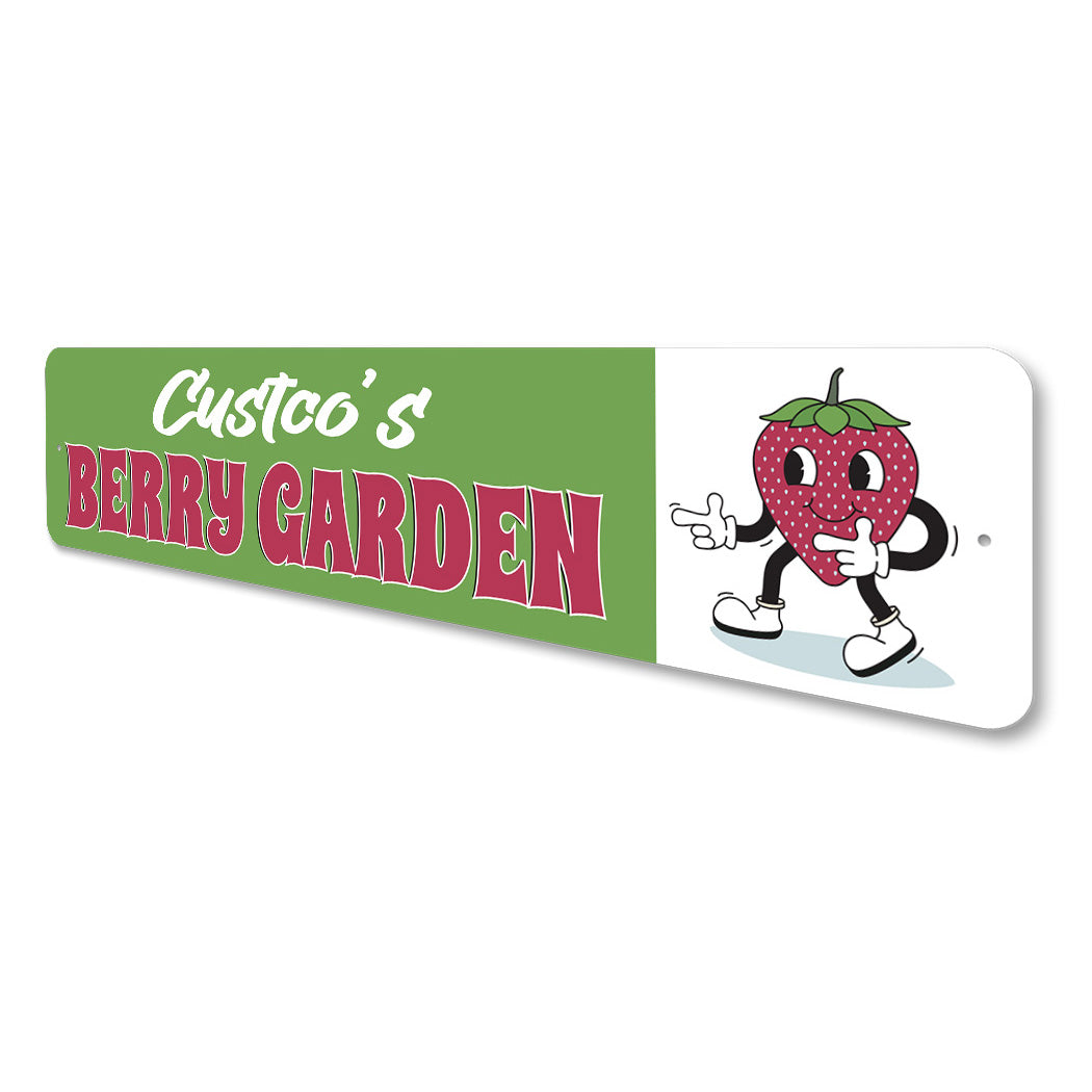 Home Berry Garden Sign