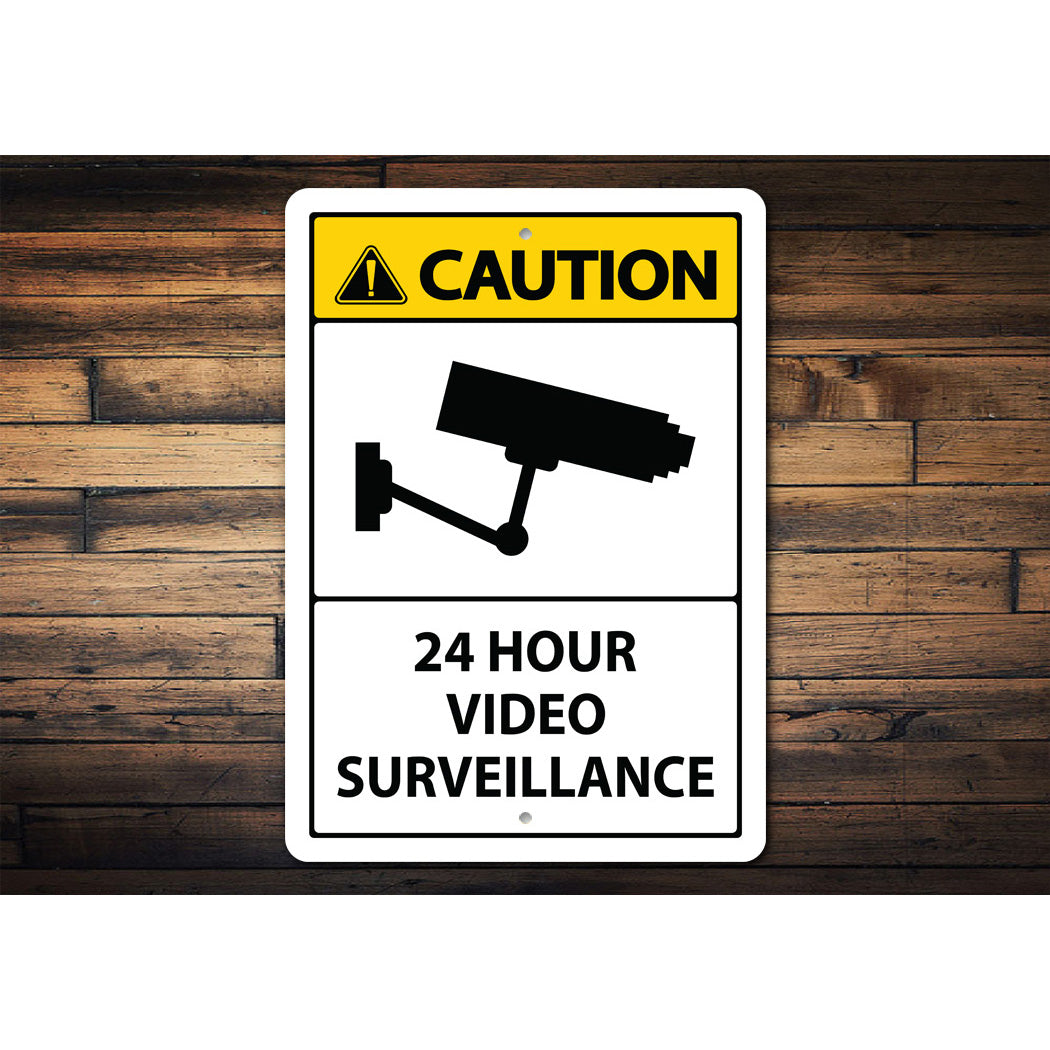 Camera 24 Hr Sign
