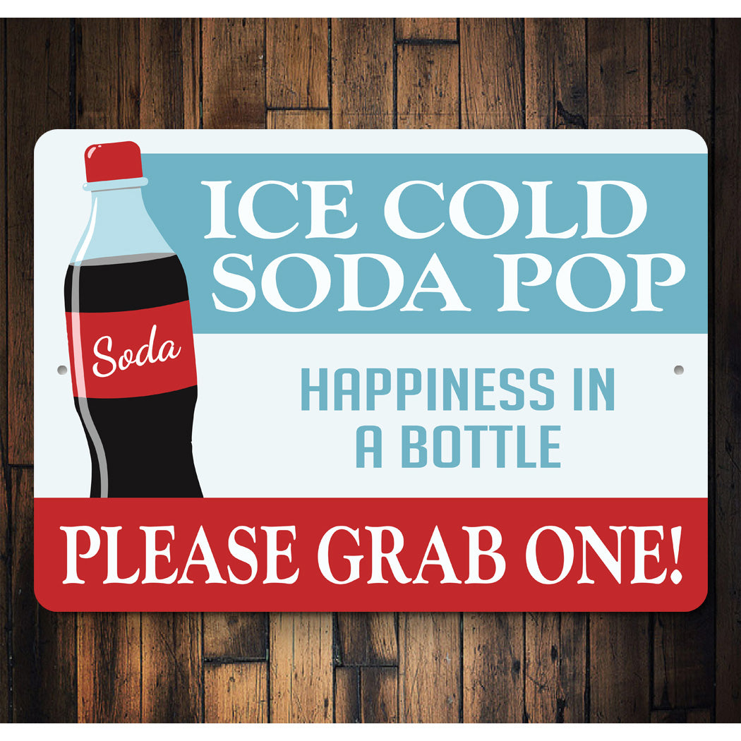Vintage Soda Pop Advertisment Sign