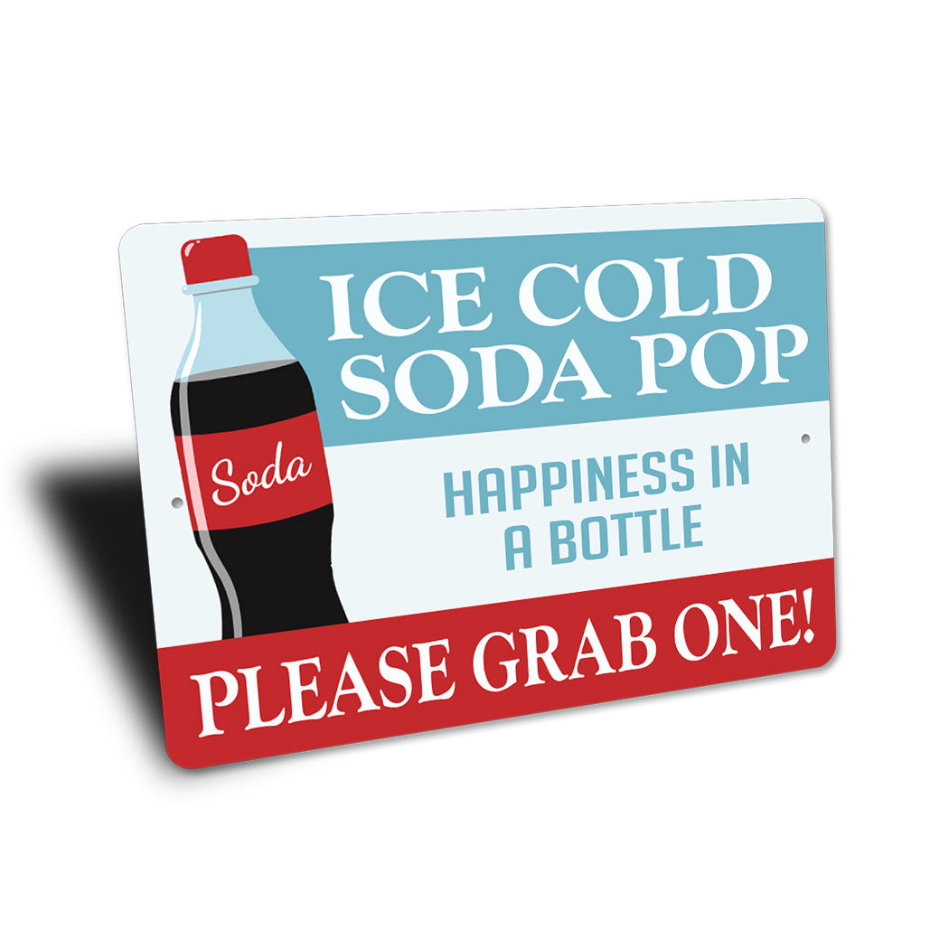 Vintage Soda Pop Advertisment Sign