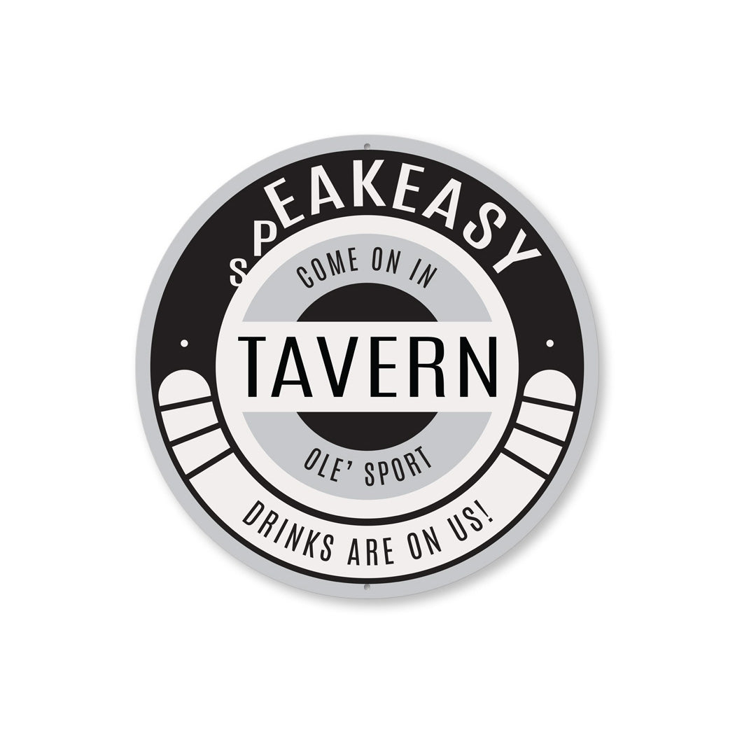 Speakeasy Ole Sport Sign