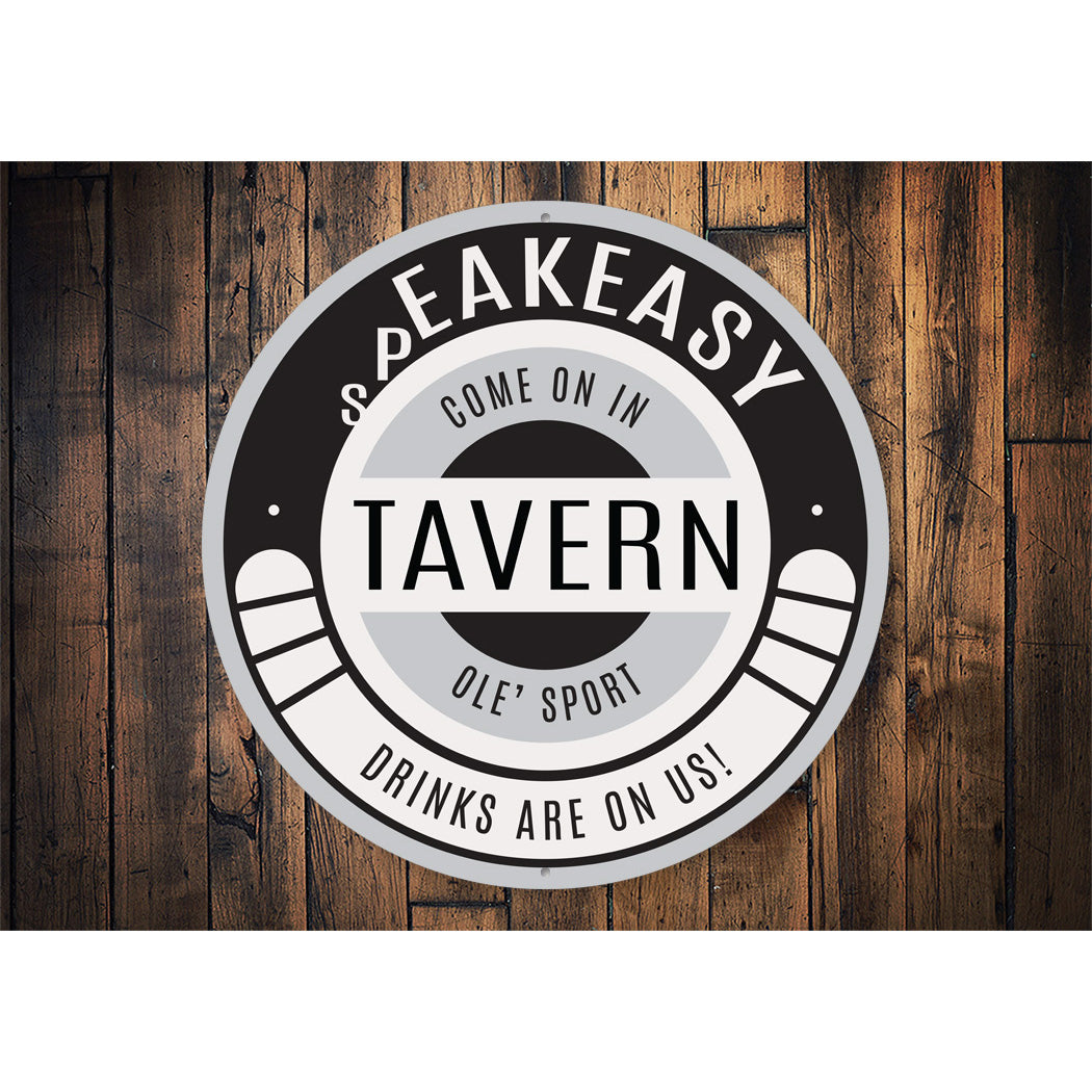 Speakeasy Ole Sport Sign
